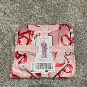 Victoria's Secret satin pink pajama set